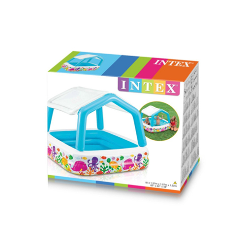 INTEX SWIMMING POOL - - SIZE: 157*157*56 CM