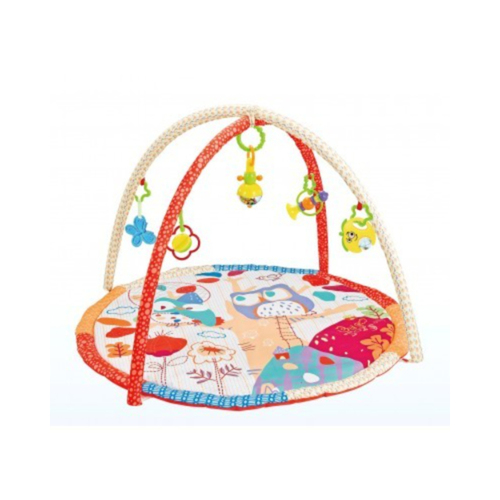 Toys Castle  - BABY PLAYING MAT - Develops baby motor skills, visual abilities
- Simulate your baby touch, kick and craw
Includes toy bar