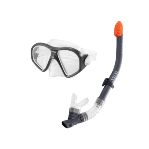 INTEX DIVING SET - - MASK & EASY FLOW SNORKEL