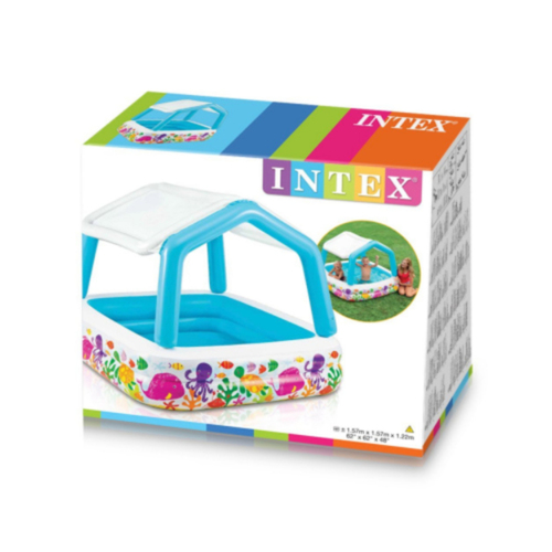 INTEX SWIMMING POOL - - SIZE: 157*157*56 CM