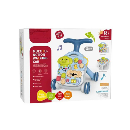 Multifunction Baby Walking Car (3-in-1 Activity Walker)