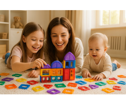 Magnetic Building Blocks (60 PCS)