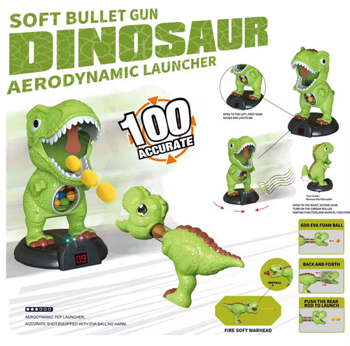 Dinosaur Soft Bullet Gun