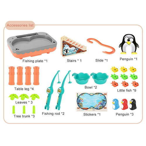 Penguin Fishing 2 in 1