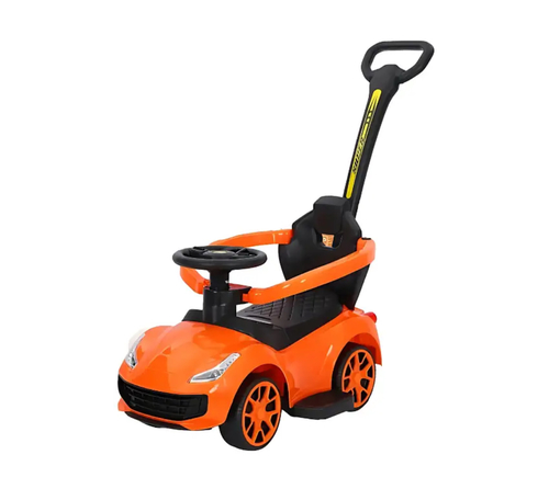 Baby Push Car - Let your little one enjoy their first driving adventure! This stylish and safe push car features a sporty look, comfortable seat, and a parent handle for full control. Perfect mix of fun, comfort, and safety for endless joyful rides!