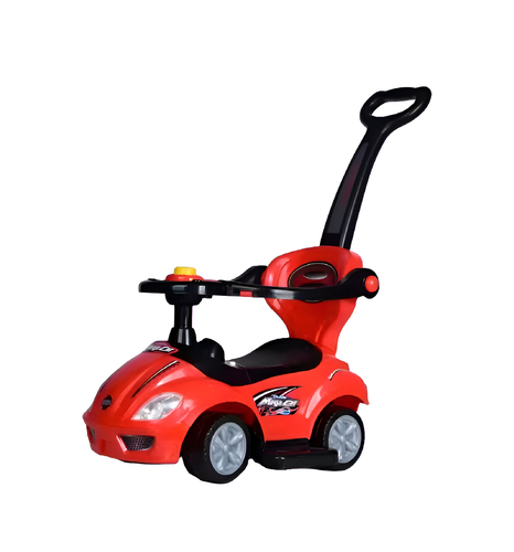 Baby Push Car - Let your little one enjoy their first driving adventure! This stylish and safe push car features a sporty look, comfortable seat, and a parent handle for full control. Perfect mix of fun, comfort, and safety for endless joyful rides!