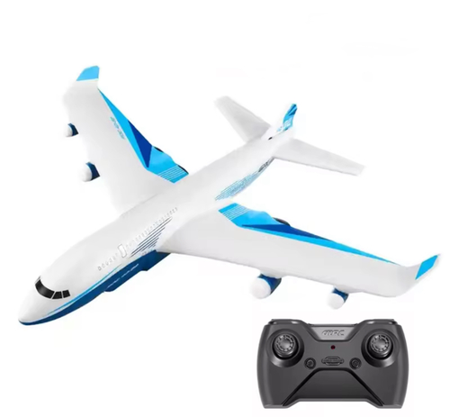 Remote Control Plane - A remote control toy airplane designed to resemble a real aircraft, offering an exciting flying experience. It features easy controls and stable flight performance, making it great for outdoor play and enjoying the thrill of piloting a plane.