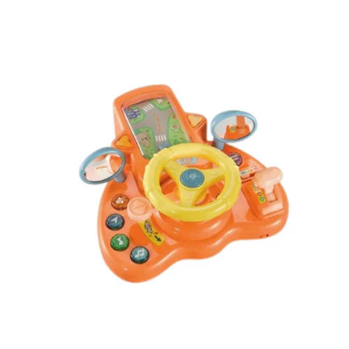 Kids Steering Wheel - An interactive kids steering wheel toy with buttons, music, and sound effects that simulate real driving. It encourages imaginative play and gives children a fun experience as if they are driving their own car.