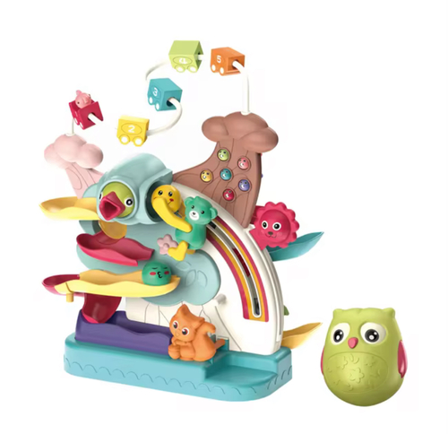 Kids Pathway Puzzle - An interactive educational toy with a fun pathway design, featuring moving elements and vibrant colors. Helps develop thinking, focus, and fine motor skills through play and exploration.