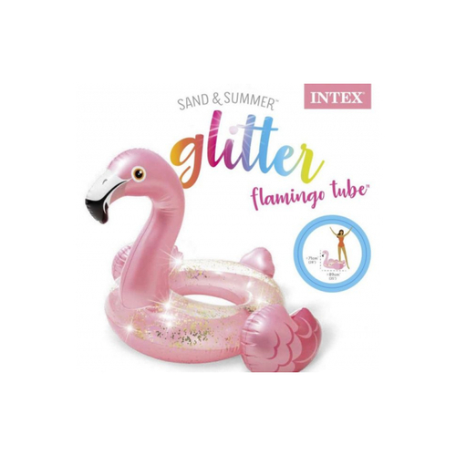 INTEX GLITTER FLAMINGO TUBE