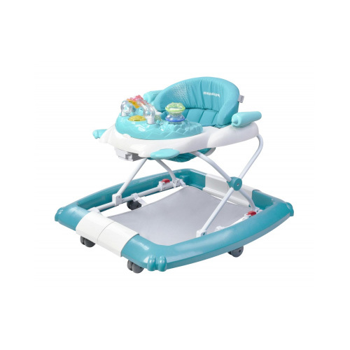 MAMA LOVE 2 IN 1 WALKER  - -SOUND, LIGHT, TOY BAR -EASILY -ADJUSTS TO 3 HEIGHT LEVELS -WASHABLE SEAT PAD -CAN BE USED AS A ROCKER