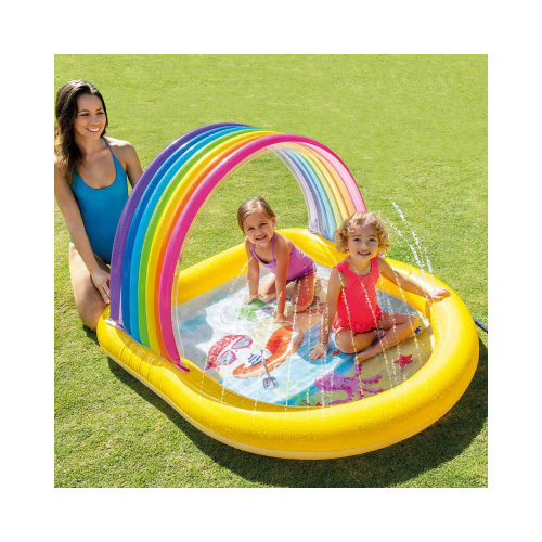 RAINBOW ARCH SPRAY POOL