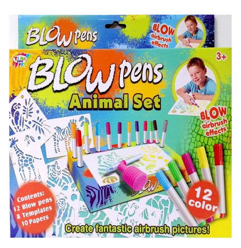 Blow Pens Animal Set