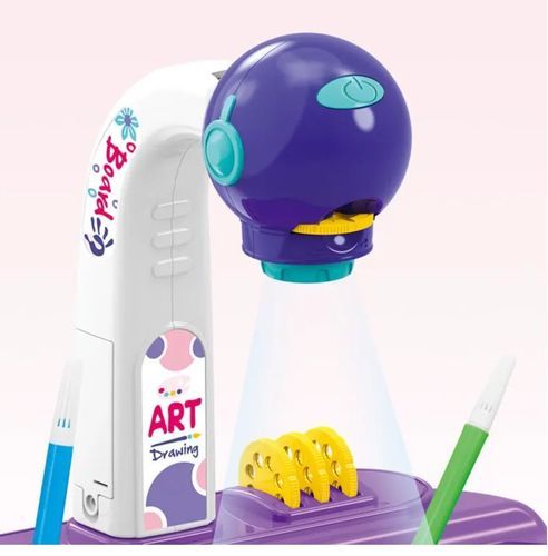 Kids Drawing Projector Table