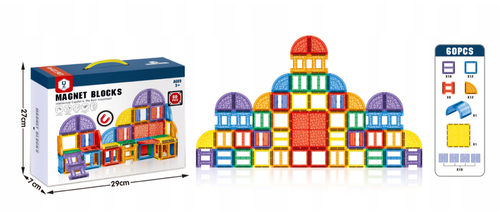 Magnetic Building Blocks (60 PCS)