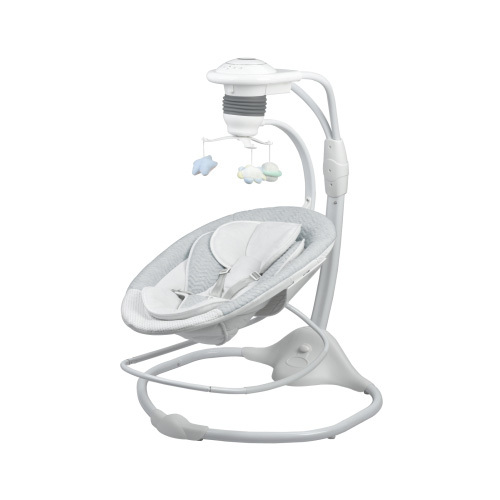 MAMALOVE BABY SWING - - ROCKER
- REMOVABLE PAD
- MUSIC AND TOYS
- SAFETY HARNESSES
- AVAILABLE COLORS: BEIGE- GREY