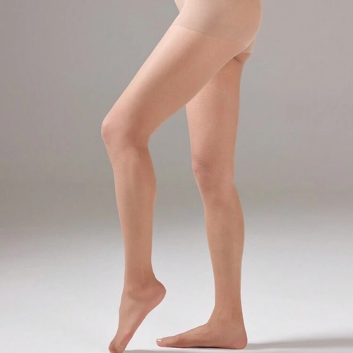 1 pair plus size 20D body shaping comfort Apricot sheer tights
