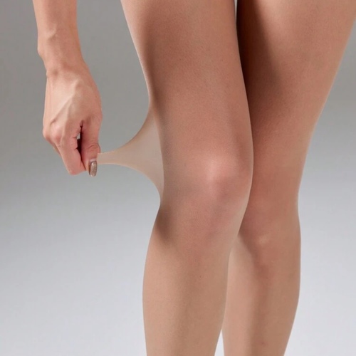 1 pair plus size 20D body shaping comfort Apricot sheer tights