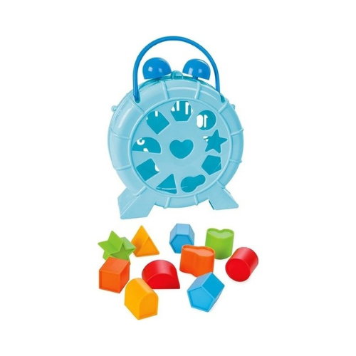 Clock With Shapes (Blue) - Clock with shapes An elegant product that supports your child\