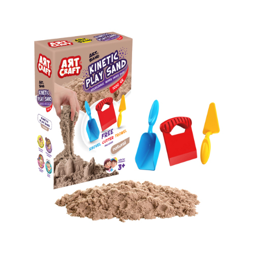 Kids Hobby  - Wonder Play Sand 1000g (Brown) - Wonder Play Sand 1000 gr The cuddly wonder sand for your child to combine their dreams and creativity, developing their sensory and manual skills. Product Description: Stylish and distinctive design Safe raw material suitable for baby\