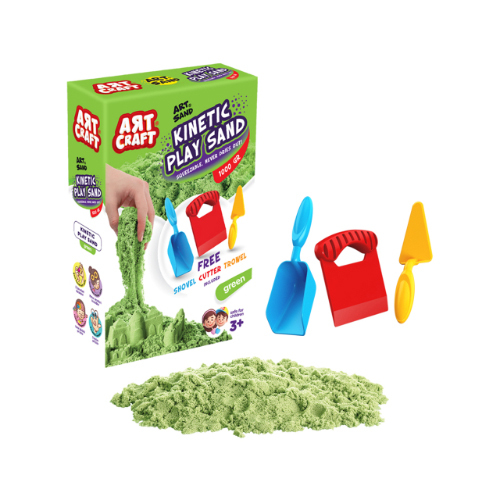 Wonder Play Sand 1000g (Green) - Wonder Play Sand 1000 gr The cuddly wonder sand for your child to combine their dreams and creativity, developing their sensory and manual skills. Product Description: Stylish and distinctive design Safe raw material suitable for baby\