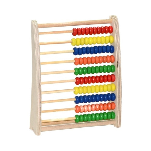 Small Wooden Abacus for Kids - Teaching counting to children Simple little wooden product for your child to learn counting skill. Product Description: Safe raw material suitable for baby\