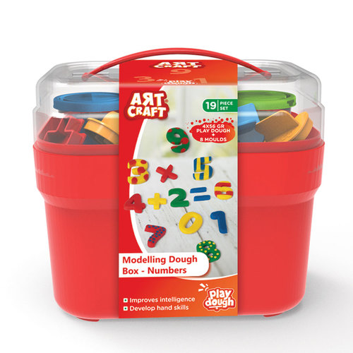 Clay basket (56 g x 4) with numbers