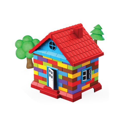 Colored Clay House (600 Gr.)