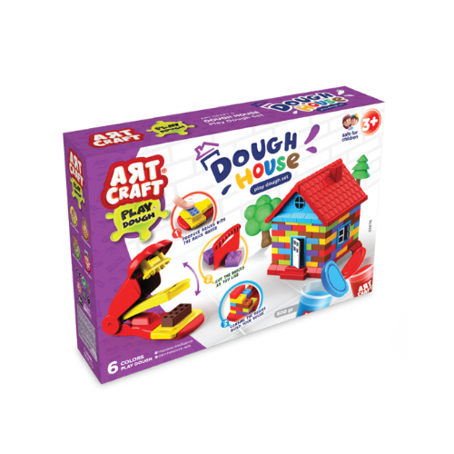 Colored Clay House (600 Gr.)