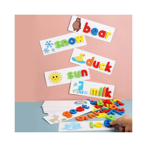 English Letters and Words Game (Frog)