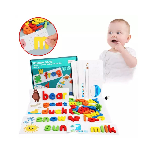 English Letters and Words Game (Frog)