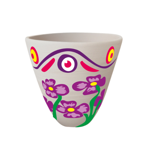 Coloring the Little Vase