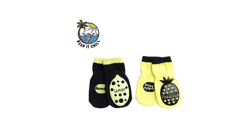 Keep It chill - Non slip socks - pineapple