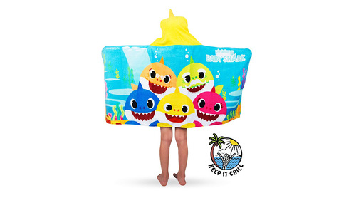 Keep It chill - Baby shark towel - ( 61cm x 127cm )