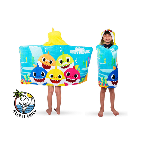 Baby shark towel