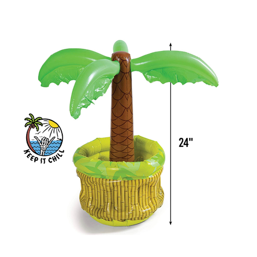 Inflatable palm tree