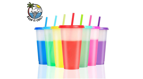 Color changing cup