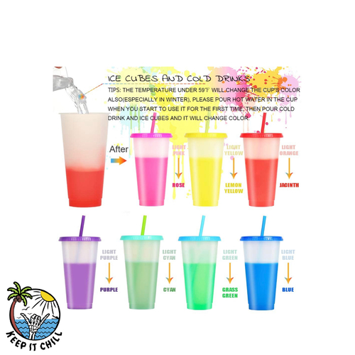 Color changing cup