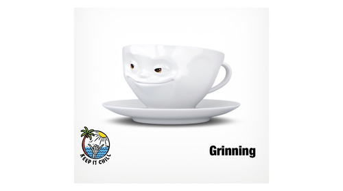 Grinning cup - 200ml  made in Germany