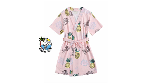 Pineapple robe