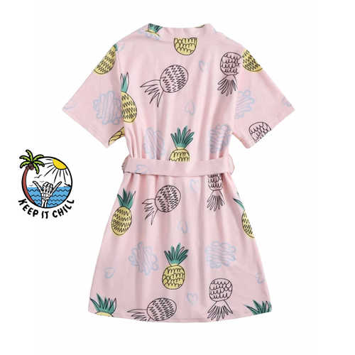 Pineapple robe