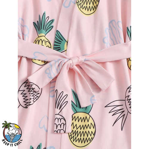 Pineapple robe