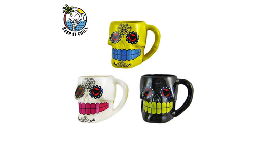 Keep It chill - Skull mugs color