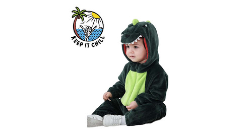 Keep It chill - Dinosaur robe