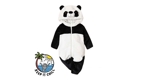 Keep It chill - Panda robe