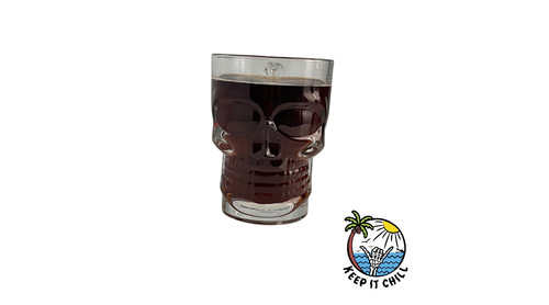 Skull glass - 400ml