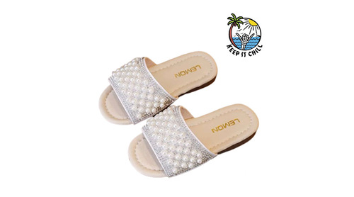 Keep It chill - Pearl slippers