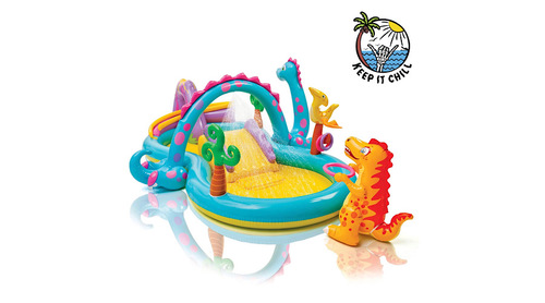 Inflatable dinosaur pool - 303cm -229cm