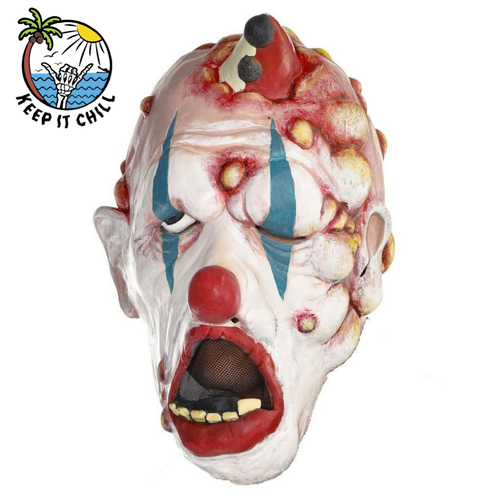 Deranged clown mask