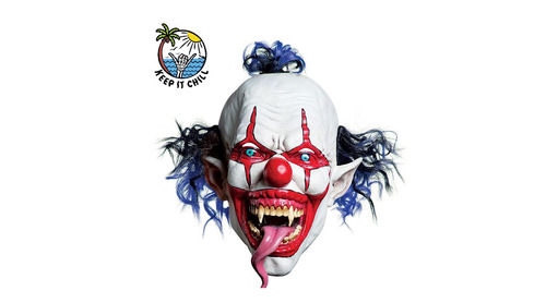 Snake tongue clown mask